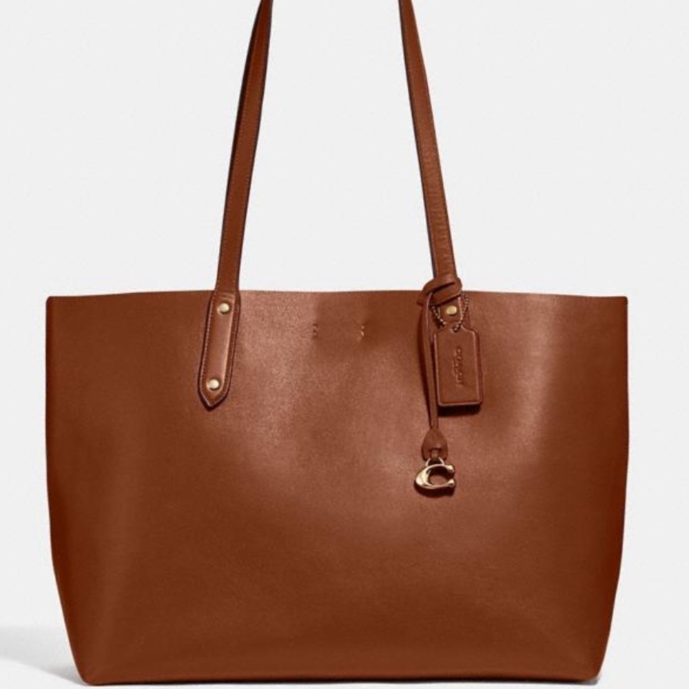 Coach Central Tote in Tan - Picture 3 of 5
